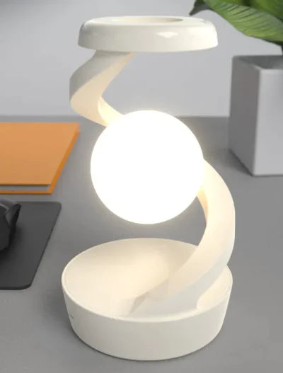 Rotating Moon Lamp – Soothing Night Light for Calm, Aura Glow & Home Aesthetic